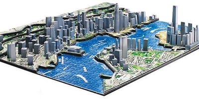 3D карта Ганконга