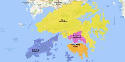 Карта раёна Ганконг