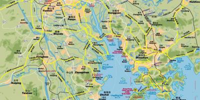 Дарожная карта Ганконга